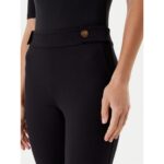 Guess W5yb0ıkcmu2 Maelıce Buttons Flar Kadın Pantolon – SİYAH - Görsel 4