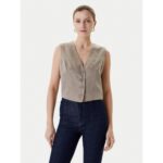 Guess W5yh51wh5n2 Celestıne Fluıd Vest Kadın Bluz – HAKİ