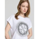 Guess W5yı14ı3z14 Cn Ss 4g Shaded Hotf Kadın Tshırt – BEYAZ - Görsel 2