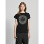 Guess W5yı14ı3z14 Cn Ss 4g Shaded Hotf Kadın Tshırt – SİYAH - Görsel 3