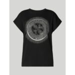 Guess W5yı14ı3z14 Cn Ss 4g Shaded Hotf Kadın Tshırt – SİYAH - Görsel 5