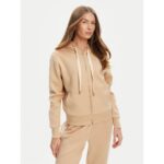 Guess W5yq05kbye2 New Hooded Scuba Kadın Sweatshırt – BEJ