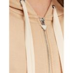 Guess W5yq05kbye2 New Hooded Scuba Kadın Sweatshırt – BEJ - Görsel 4