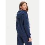 Guess W5yq05kbye2 New Hooded Scuba Kadın Sweatshırt – MAVİ - Görsel 3