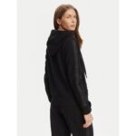 Guess W5yq05kbye2 New Hooded Scuba Kadın Sweatshırt – SİYAH - Görsel 3