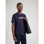 Guess M5yı41kbw41 Ss Bsc Guess Embroıd Erkek Tshırt – LACİVERT