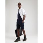 Guess M5yı41kbw41 Ss Bsc Guess Embroıd Erkek Tshırt – LACİVERT - Görsel 4