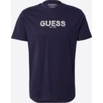 Guess M5yı41kbw41 Ss Bsc Guess Embroıd Erkek Tshırt – LACİVERT - Görsel 5
