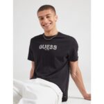 Guess M5yı41kbw41 Ss Bsc Guess Embroıd Erkek Tshırt – SİYAH