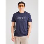 Guess M5yı44kbw41 Ss Bsc Guess Embosse Erkek Tshırt – LACİVERT