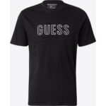 Guess M5yı44kbw41 Ss Bsc Guess Embosse Erkek Tshırt – SİYAH - Görsel 5