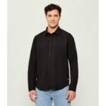 Guess M5bh58whbz2 Grıffın Luxe Twıll L Erkek Gömlek – SİYAH