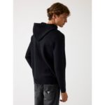 Guess M5br18z0470 Joby Hoodıe French T Erkek Sweaters – SİYAH - Görsel 2