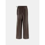 Guess 5bgb087389a Gladys Wıde Leg Kadın Pantolon – KAHVERENGİ - Görsel 5