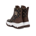 Guess Flfbnzfal12 Benzon Kadın Sneakers – KAHVERENGİ - Görsel 3