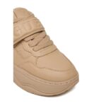 Guess Flfhnnele12 Helınn Kadın Sneakers – BEJ - Görsel 6