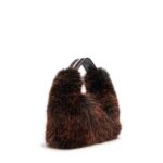 Guess W5bz10w3790 Katıa Faux Fur Kadın Çanta – KAHVERENGİ-SİYAH