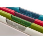 Jj 60230 Folio Icon Kesme Tahtası Takımı Şef Bıçaklı Renkli – STANDART - Görsel 3