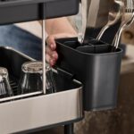 Jj 851647 Excel 2 Katlı Çelik Bulaşıklık Gri – GRİ - Görsel 3