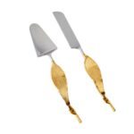 Leaf Pasta Servis Seti 3x5cm Silver – STANDART