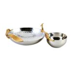 Leaf 2li Servislik 29x17x5cm Silver – STANDART