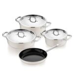 Swıss Crystal 7 Parça Tencere Seti Krem – STANDART - Görsel 2