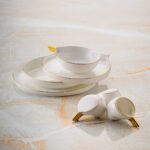 Goddess 61 Parça Yemek Takımı Altın – STANDART - Görsel 2