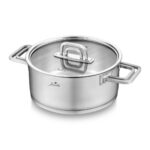 Montreal 8 Parça Mat Çelik Tencere Takımı – STANDART - Görsel 4