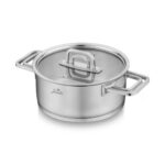 Montreal 8 Parça Mat Çelik Tencere Takımı – STANDART - Görsel 5