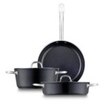 Swıss Crystal Black 5 Parça Tencere Seti – STANDART