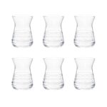 Classy 6lı Çay Bardağı Cam – STANDART - Görsel 2