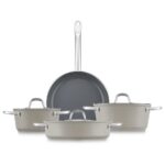 Swıss Crystal 7 Parça Tencere Seti Bej – STANDART