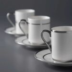 Luces 4lü Kahve Fincan Takımı Platin – STANDART - Görsel 2