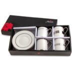 Luces 4lü Kahve Fincan Takımı Platin – STANDART - Görsel 5
