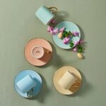 Soft Mix 4lü Kahve Fincan Takımı Multıcolor – STANDART