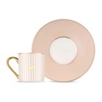 Navy 2li Kahve Fincan Takımı Beıge – STANDART - Görsel 4