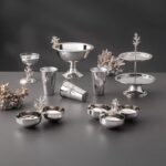 Poseidon Xxv Ayaklı Mercanlı Kase Silver – STANDART - Görsel 3