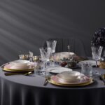 Navy 24 Parça 6 Kişilik Yemek Takımı Pınk – STANDART - Görsel 6