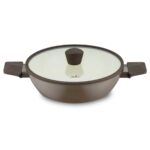 Swıss Crystal 7 Parça Tencere Seti Kahverengi – STANDART - Görsel 3