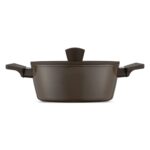 Swıss Crystal 7 Parça Tencere Seti Kahverengi – STANDART - Görsel 5