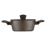 Swıss Crystal 7 Parça Tencere Seti Kahverengi – STANDART - Görsel 6