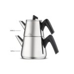 Web Ground Midi Steel Çaydanlık Siyah – STANDART - Görsel 2