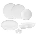 Belle 55 Parça Yemek Takımı Platın – STANDART