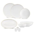 Belle 55 Parça Yemek Takımı Altın – STANDART