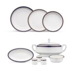 Luke 60 Parça 12 Kişilik Yemek Takımı Mavi – STANDART