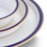 Luke 60 Parça 12 Kişilik Yemek Takımı Mavi – STANDART - Görsel 3