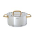 Metalix Titanyum Gold 8 Parça Tencere Seti – ALTIN-TİTANYUM - Görsel 3