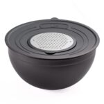 Globe 5 Parça Rendeli Saklama Kabı Mat Siyah – MAT SİYAH - Görsel 4