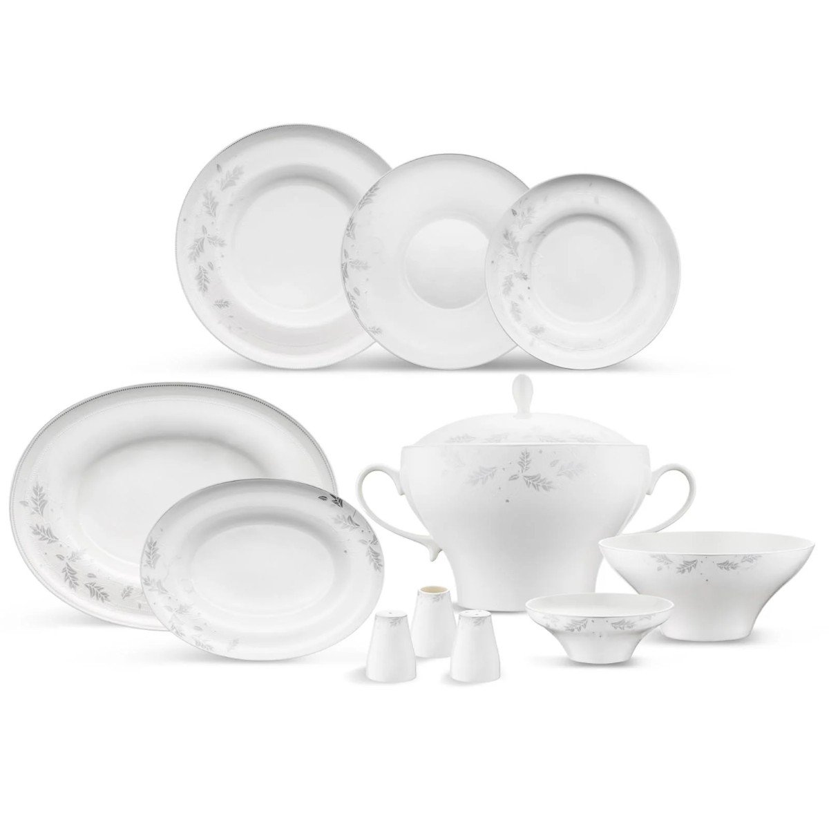 160626-0-lace-leaf-62-parca-12-kisilik-yemek-takimi-014715385c31 Lace Leaf 62 Parça 12 Kişilik Yemek Takımı – STANDART - Görsel 1