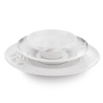 Lace Leaf 62 Parça 12 Kişilik Yemek Takımı – STANDART - Görsel 2